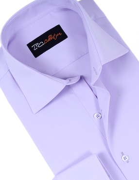 Camisa de vestir L.p.c. manga larga para hombre