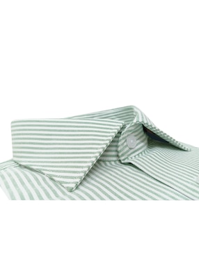 Camisa de vestir JBE de algodón manga larga para hombre