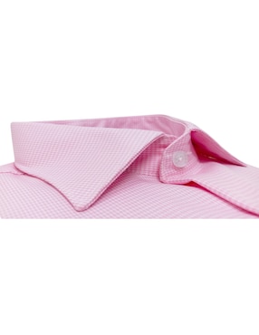 Camisa de vestir JBE de algodón manga larga para hombre
