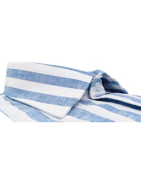 Camisa de vestir Nautica de algodón manga larga para hombre