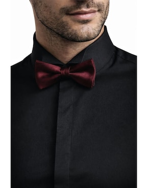 Camisa de vestir Michel Blanc manga larga para hombre