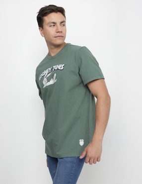 Playera Kswiss cuello redondo para hombre