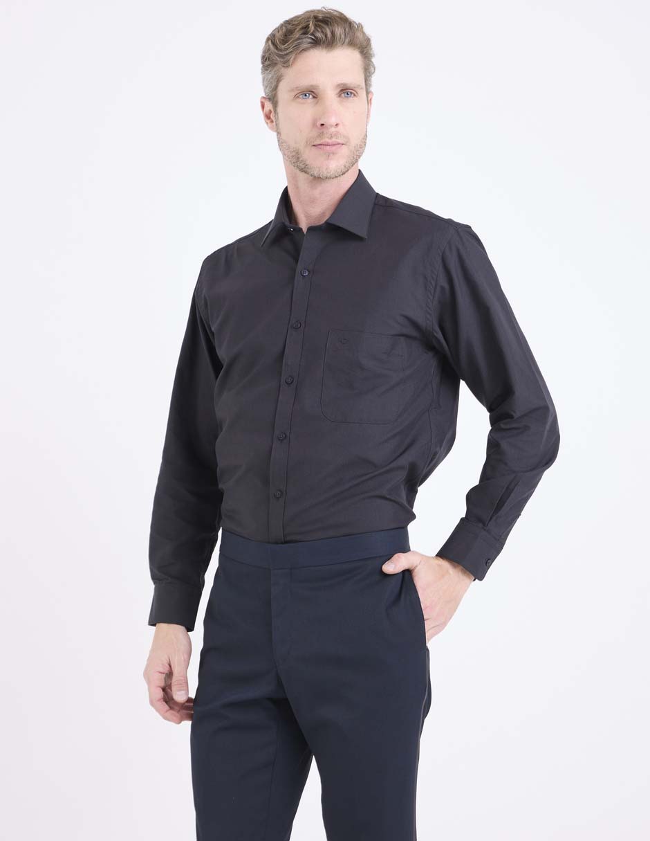 Camisa de vestir manga larga para hombre
