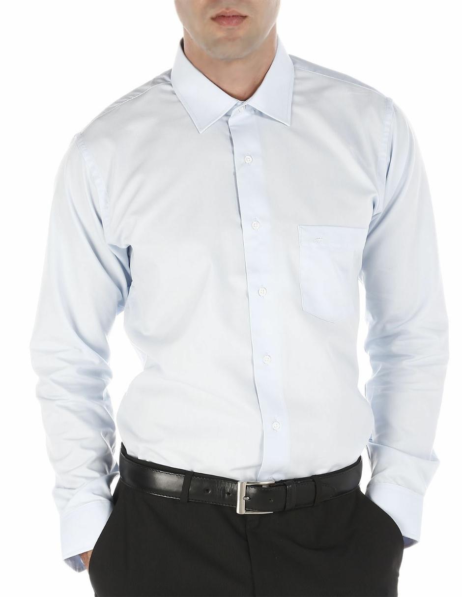 Camisa de vestir manga larga para hombre