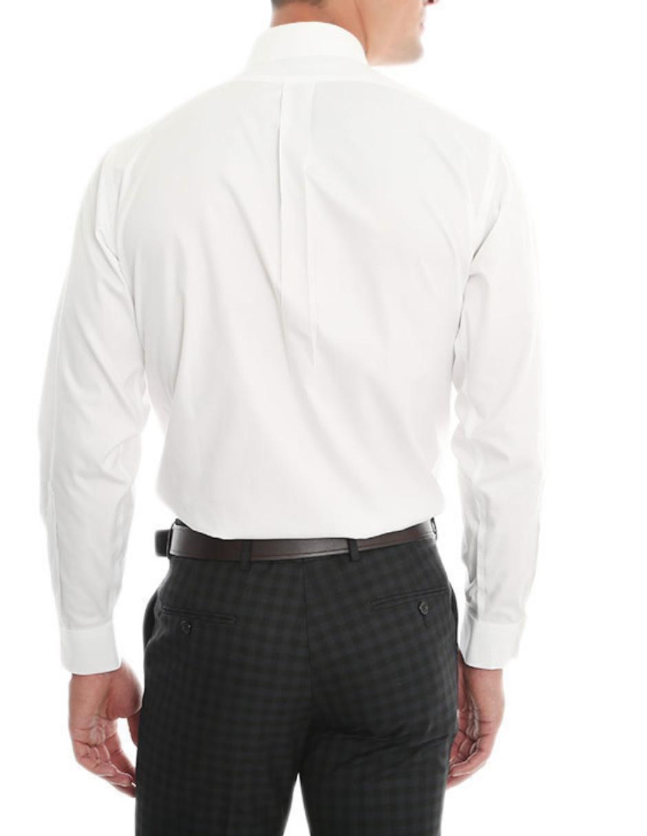 Camisa de vestir de algodón manga larga para hombre 5