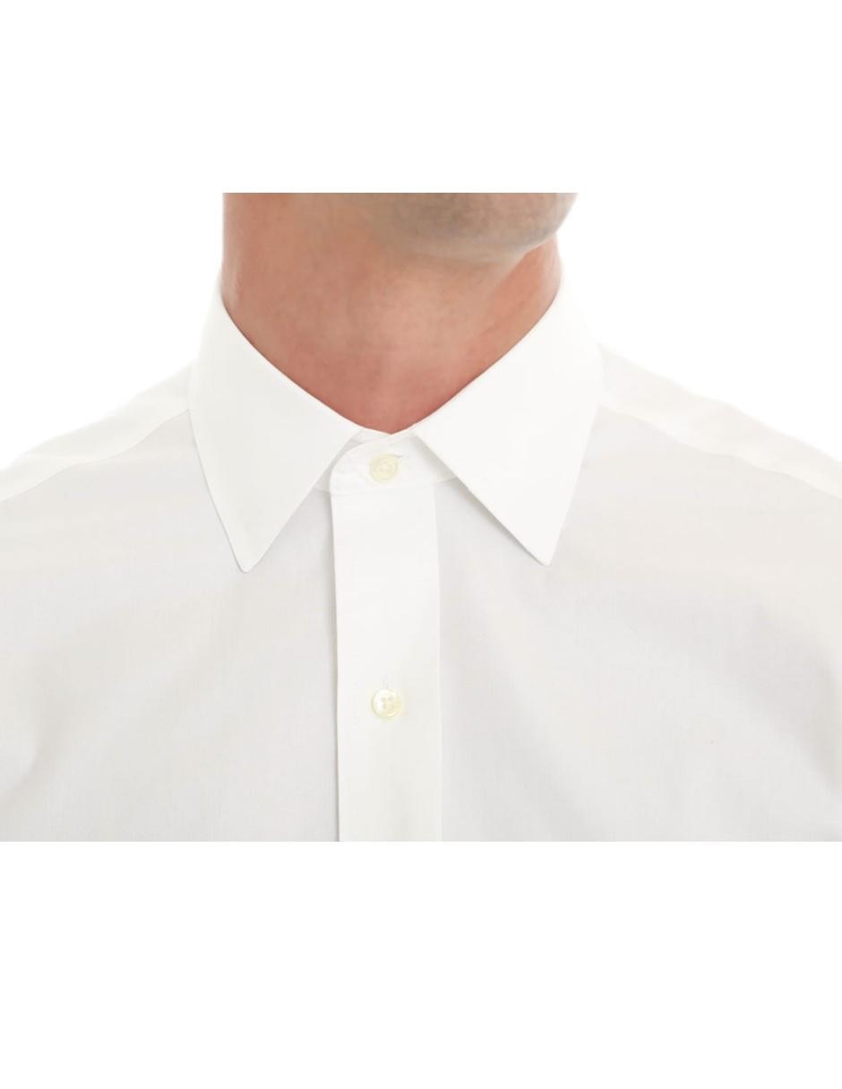 Camisa de vestir de algodón manga larga para hombre 6