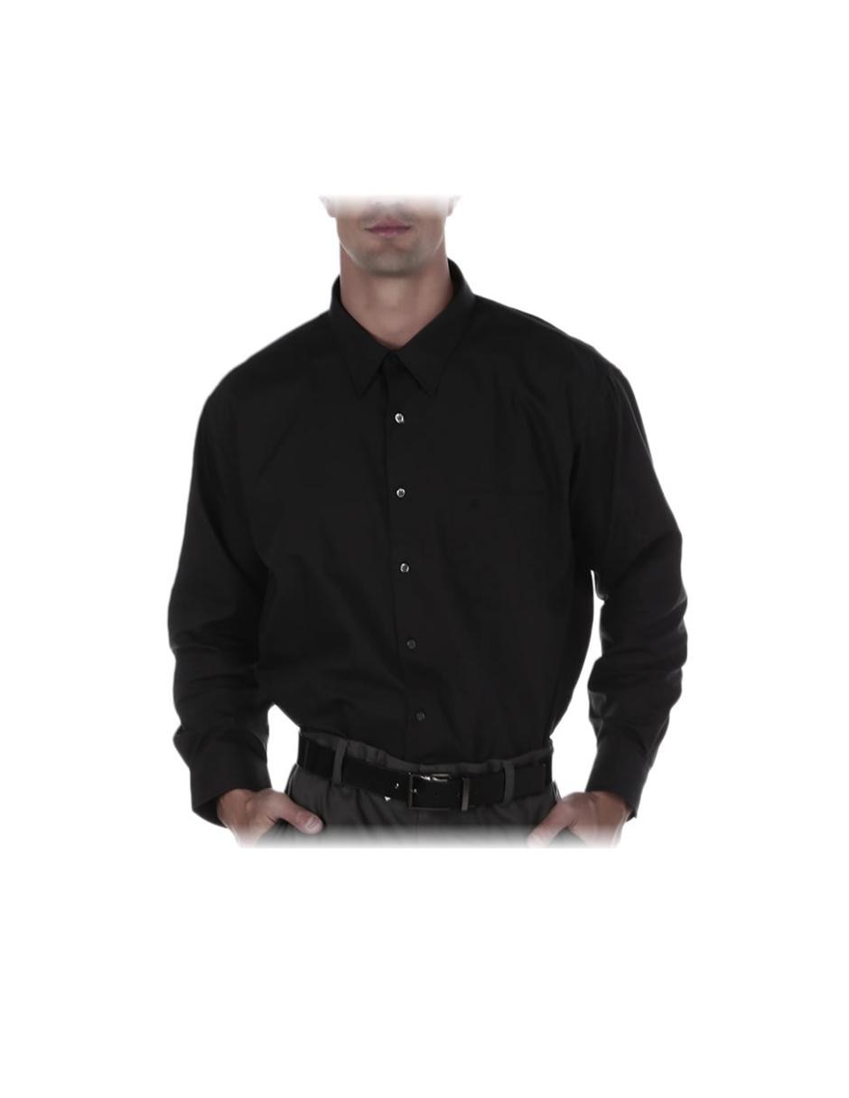 Camisa de vestir manga larga para hombre