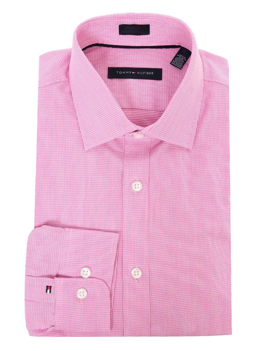 camiseta tommy hilfiger rosa