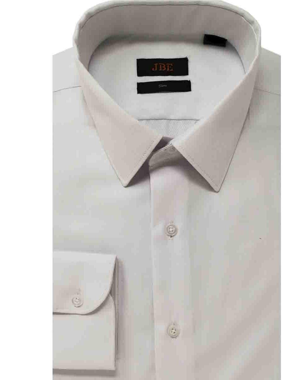 Camisa de vestir de algodón manga larga para hombre
