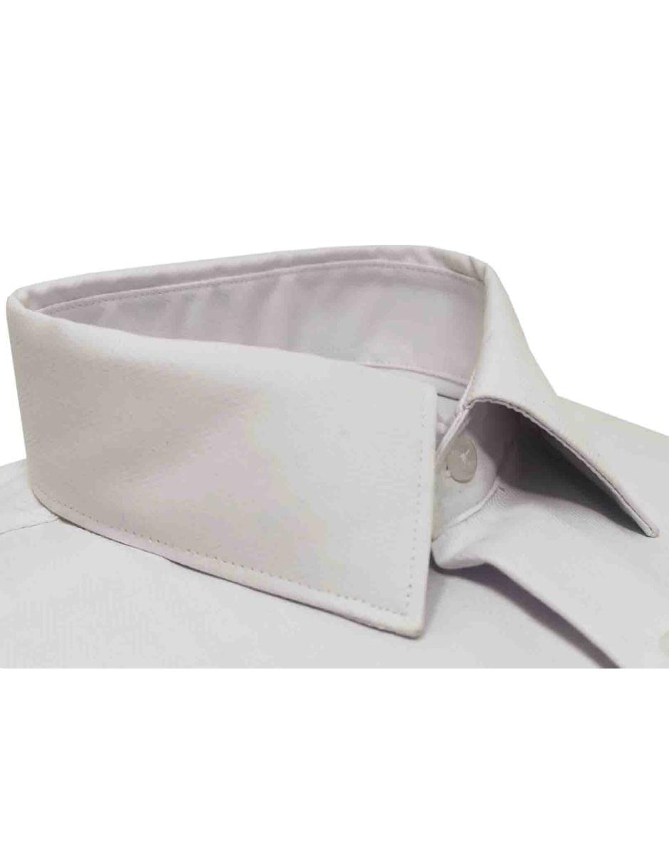 Camisa de vestir de algodón manga larga para hombre 2