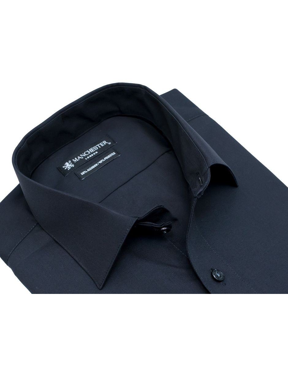 CAMISA MANCHESTER, 17 4-5, NEGRO
