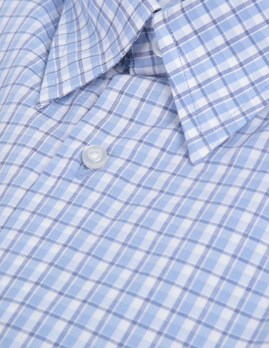 Camisa de vestir de algodón manga larga para hombre 2