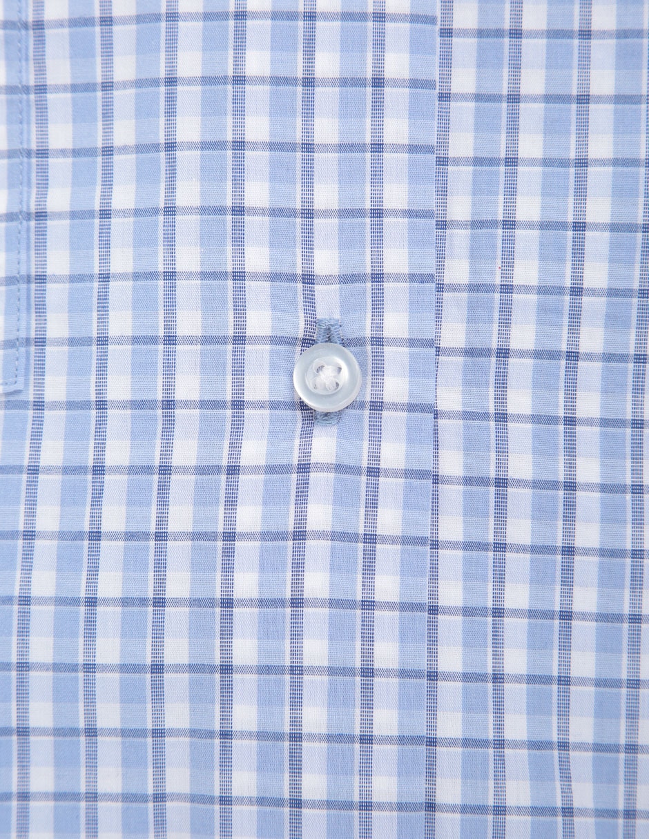 Camisa de vestir de algodón manga larga para hombre 4