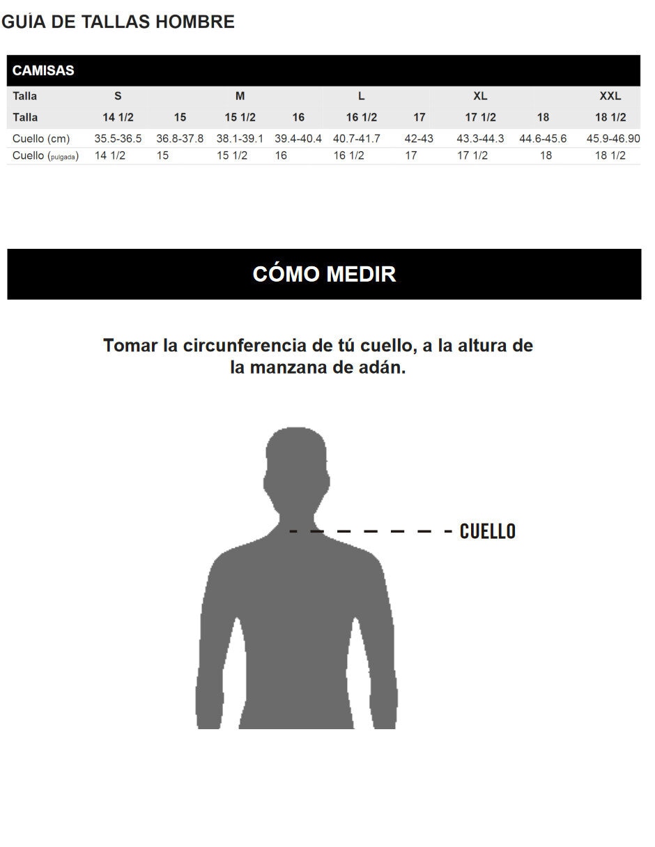 Camisa de vestir manga larga para hombre 6