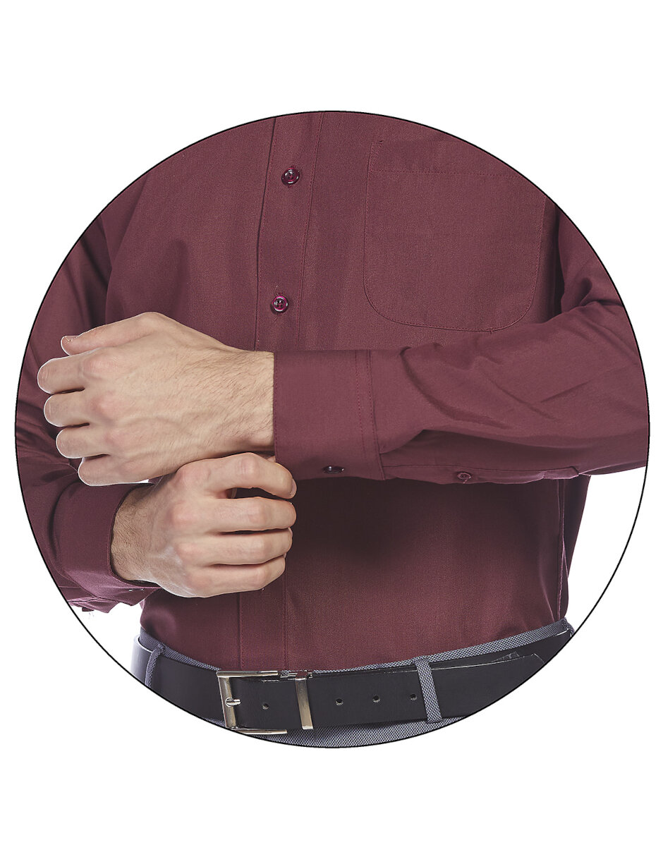 Camisa de vestir manga larga para hombre 3