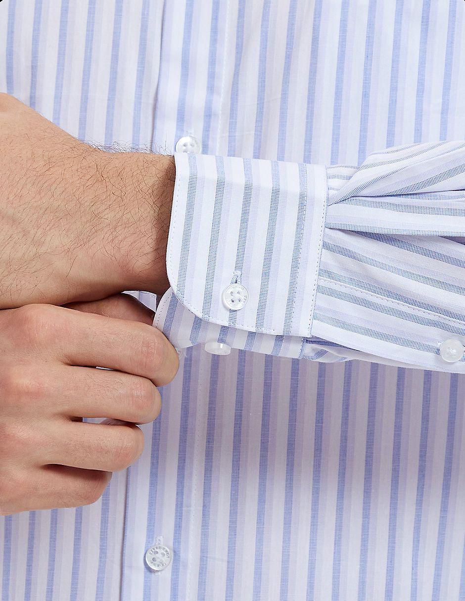 Camisa de vestir manga larga para hombre 4
