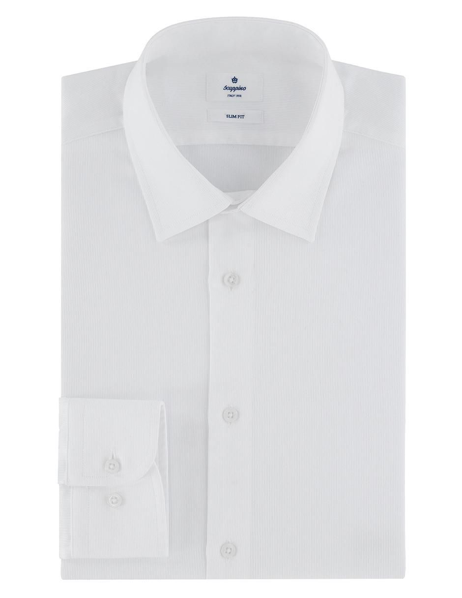 Camisa de vestir de algodón manga larga para hombre 1