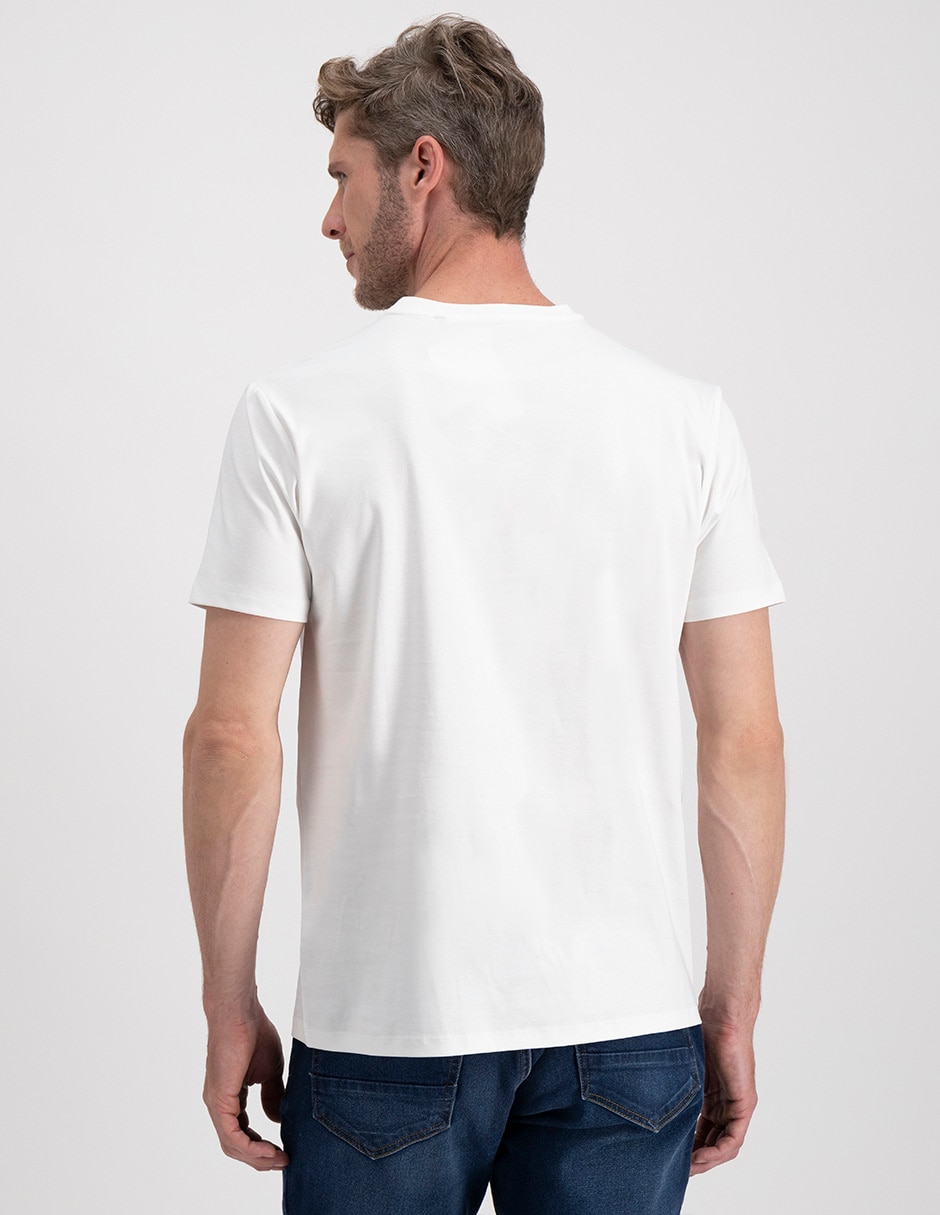 Playera cuello redondo para hombre 2