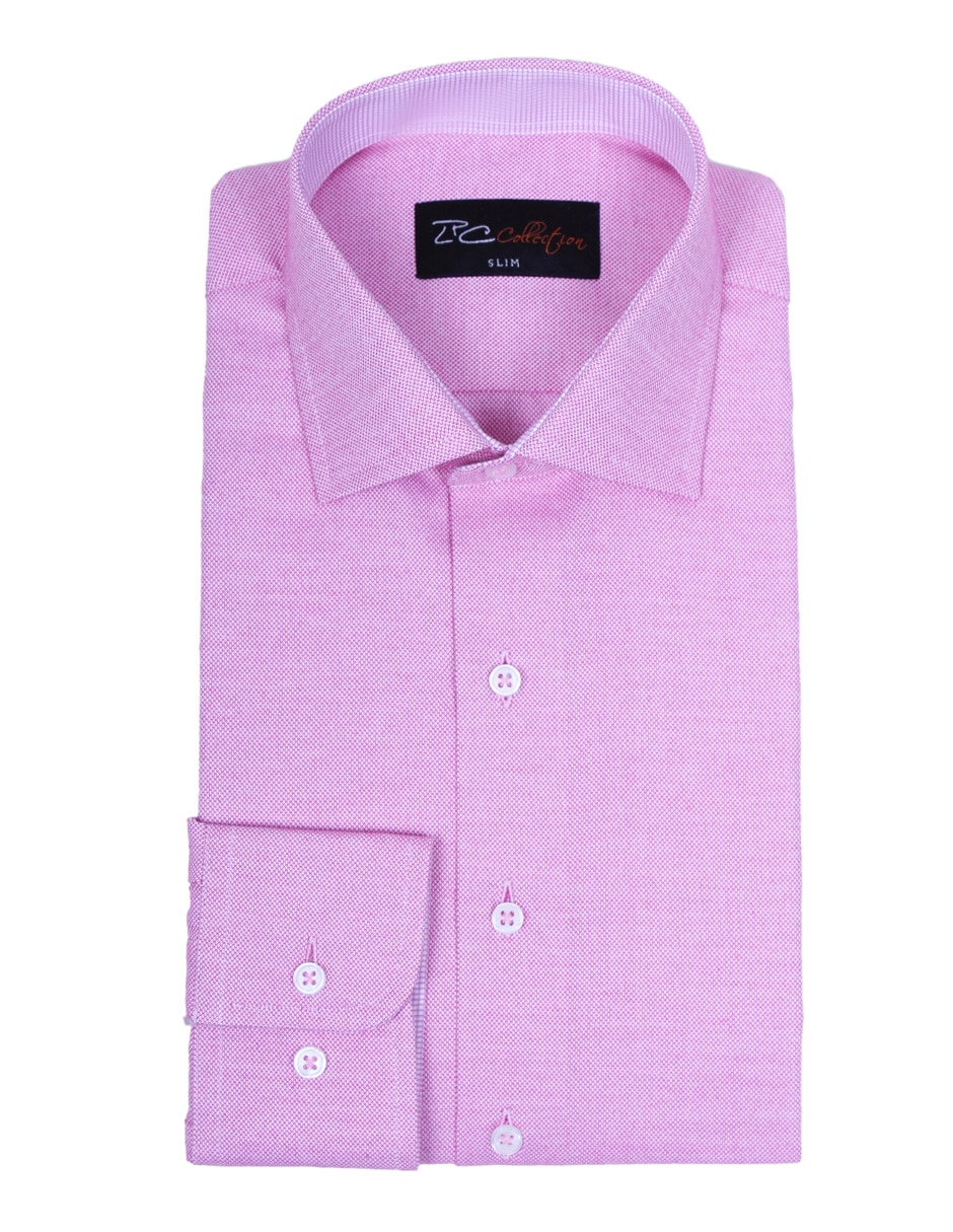 Camisa de vestir de manga larga para hombre