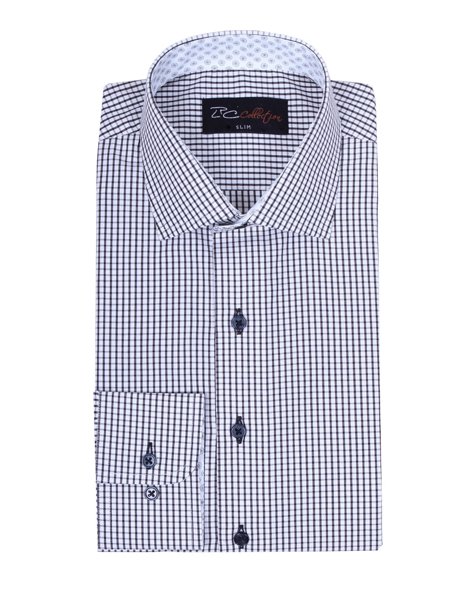 Camisa de vestir manga larga para hombre 1