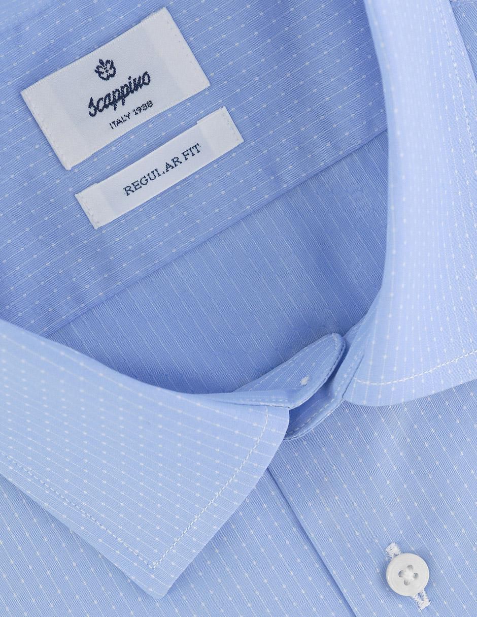 Camisa de vestir de algodón manga larga para hombre 2
