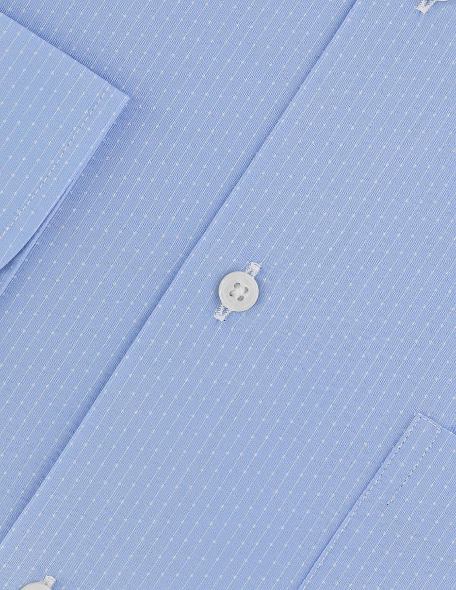 Camisa de vestir de algodón manga larga para hombre 4