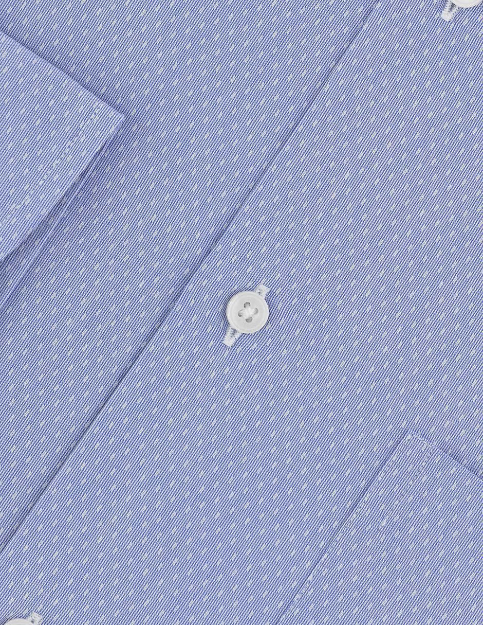 Camisa de vestir de algodón manga larga para hombre 4