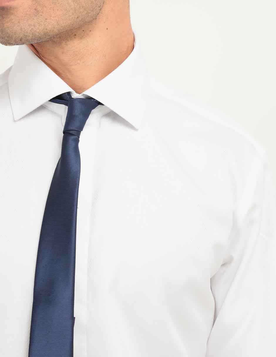 Camisa de vestir de algodón manga larga para hombre 4