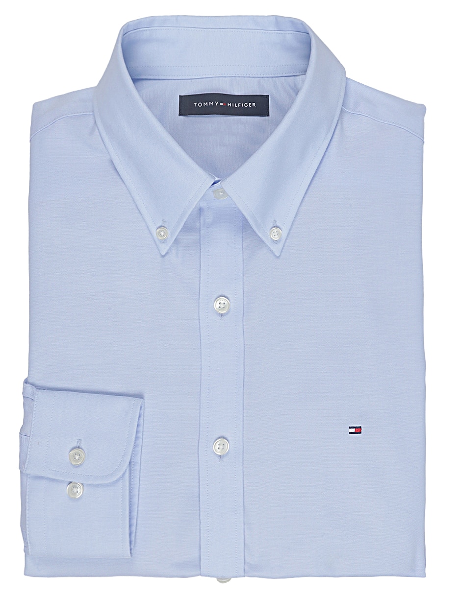 Camisa de vestir de algodón manga larga para hombre Camisa de vestir de algodón manga larga para hombre