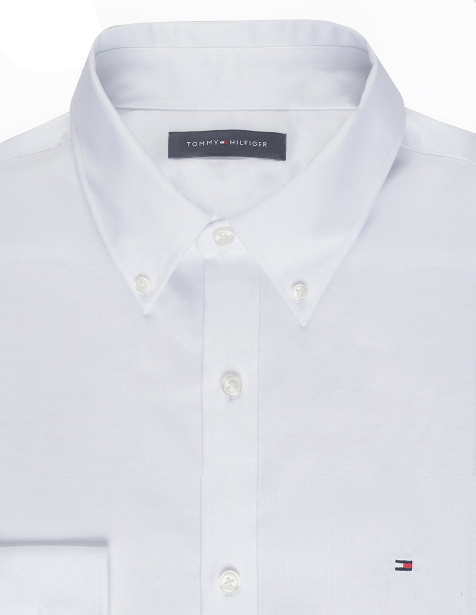 Camisa de vestir de algodón manga larga para hombre 2