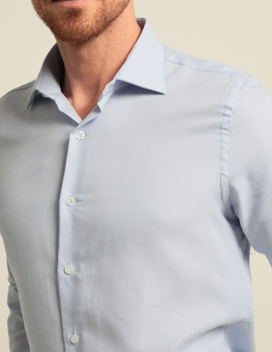 Camisa de vestir de manga larga para hombre 4