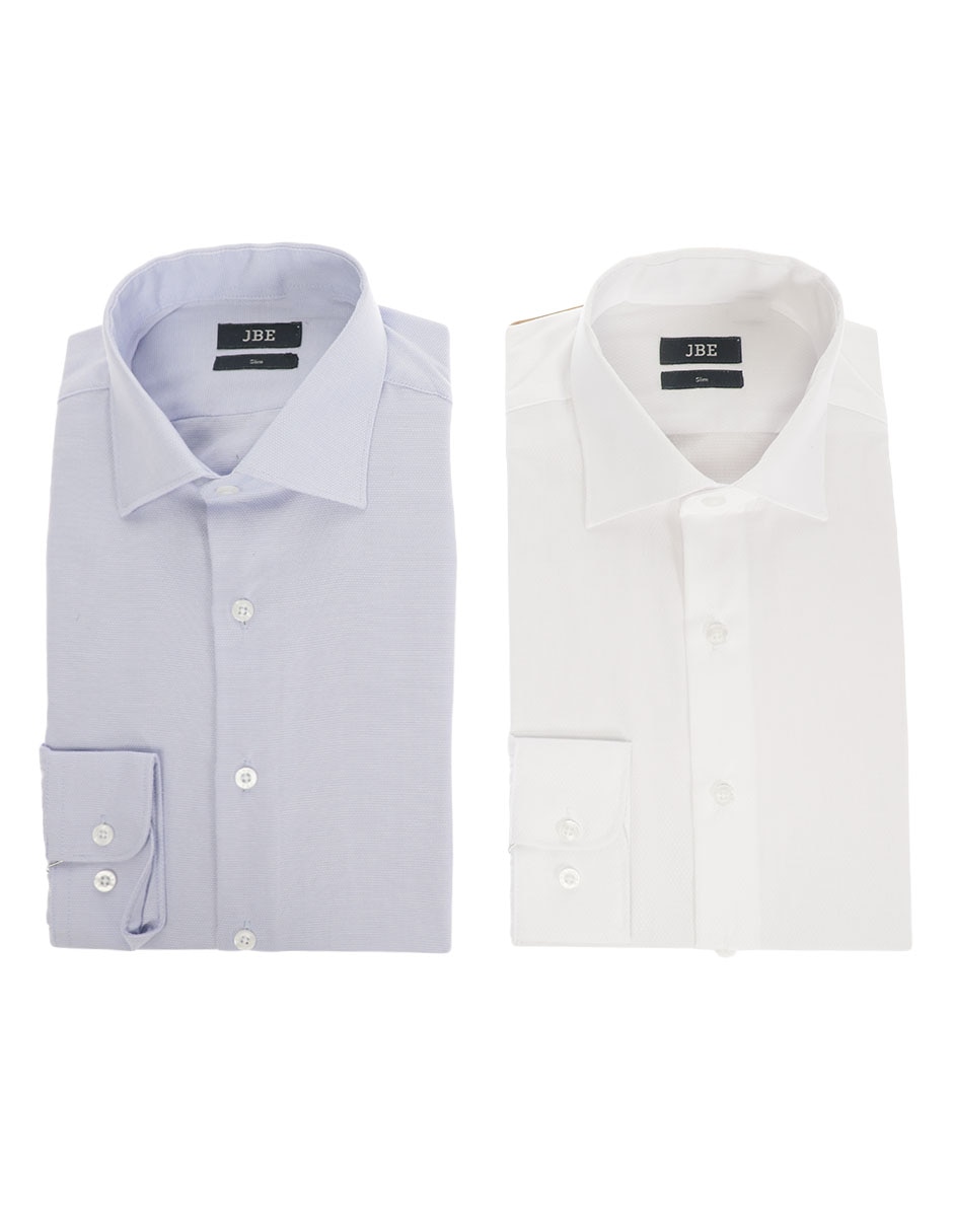 Camisa de vestir de manga larga para hombre 5