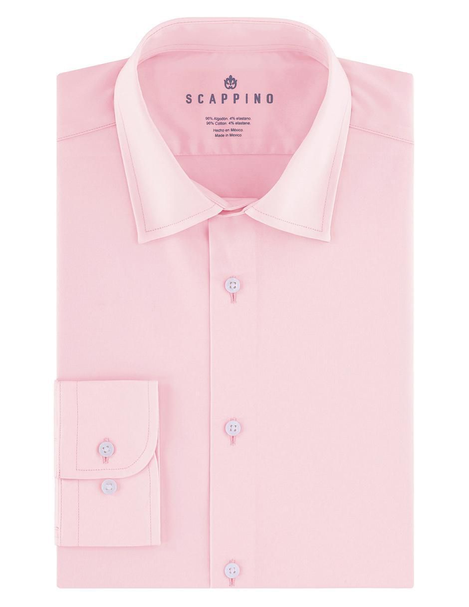 Camisa de vestir de algodón manga larga para hombre 3