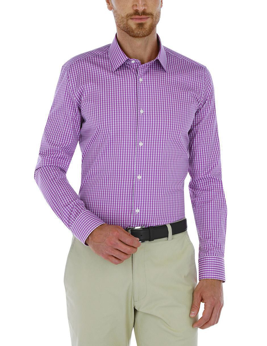 "camisa/sobrecamisa" business casual scappino "de" (si aplica) algodón "manga" larga "para hombre"