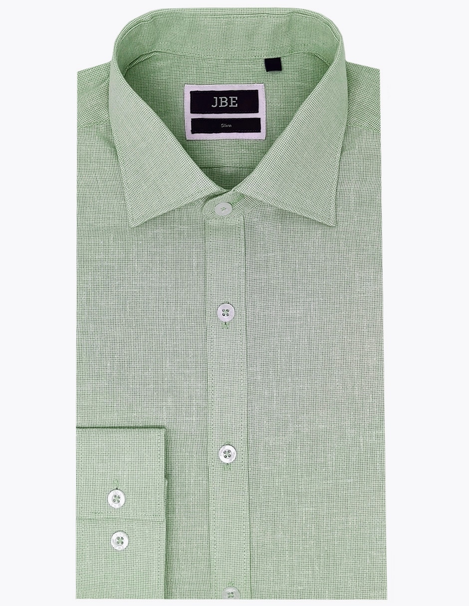 Camisa de vestir manga larga para hombre 1