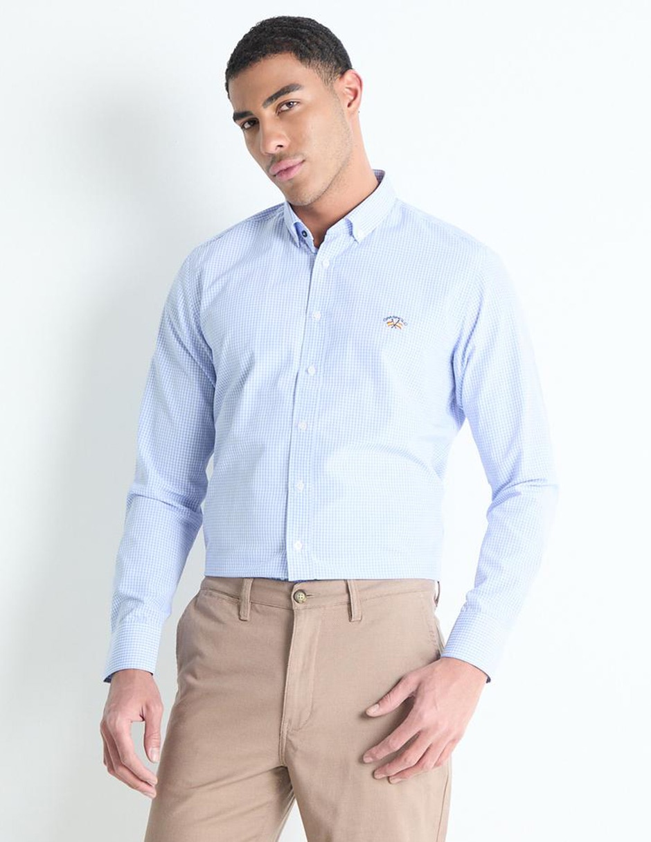 Camisa casual manga larga para hombre Camisa casual manga larga para hombre