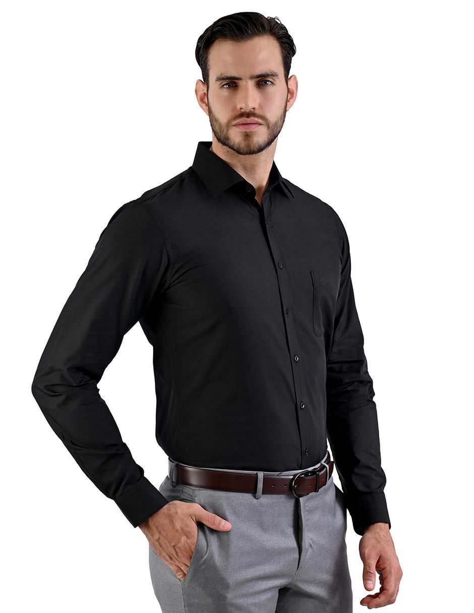 Camisa de vestir manga larga para hombre 2