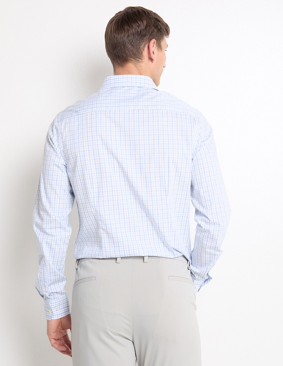 Camisa casual de algodón manga larga para hombre 2