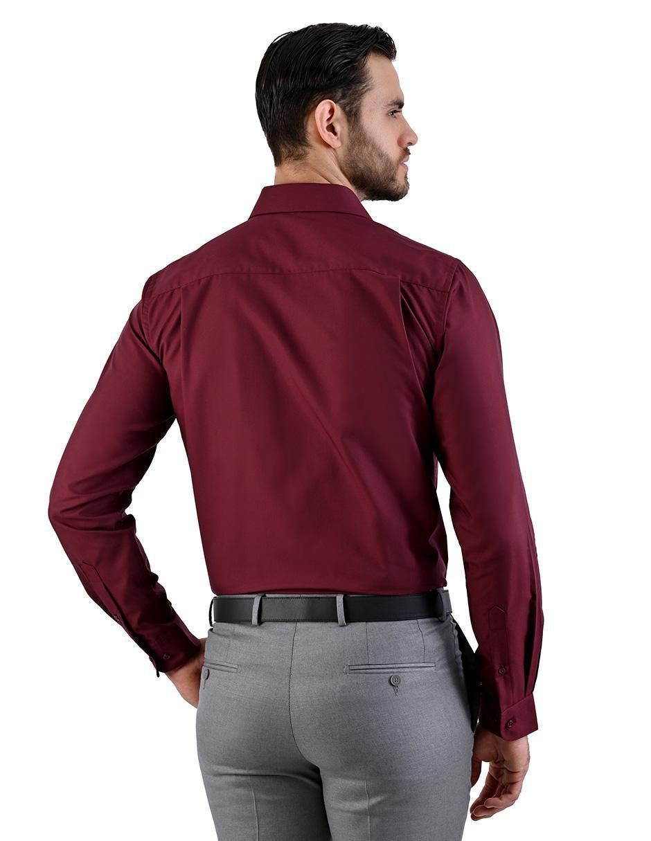 Camisa de vestir manga larga para hombre 2