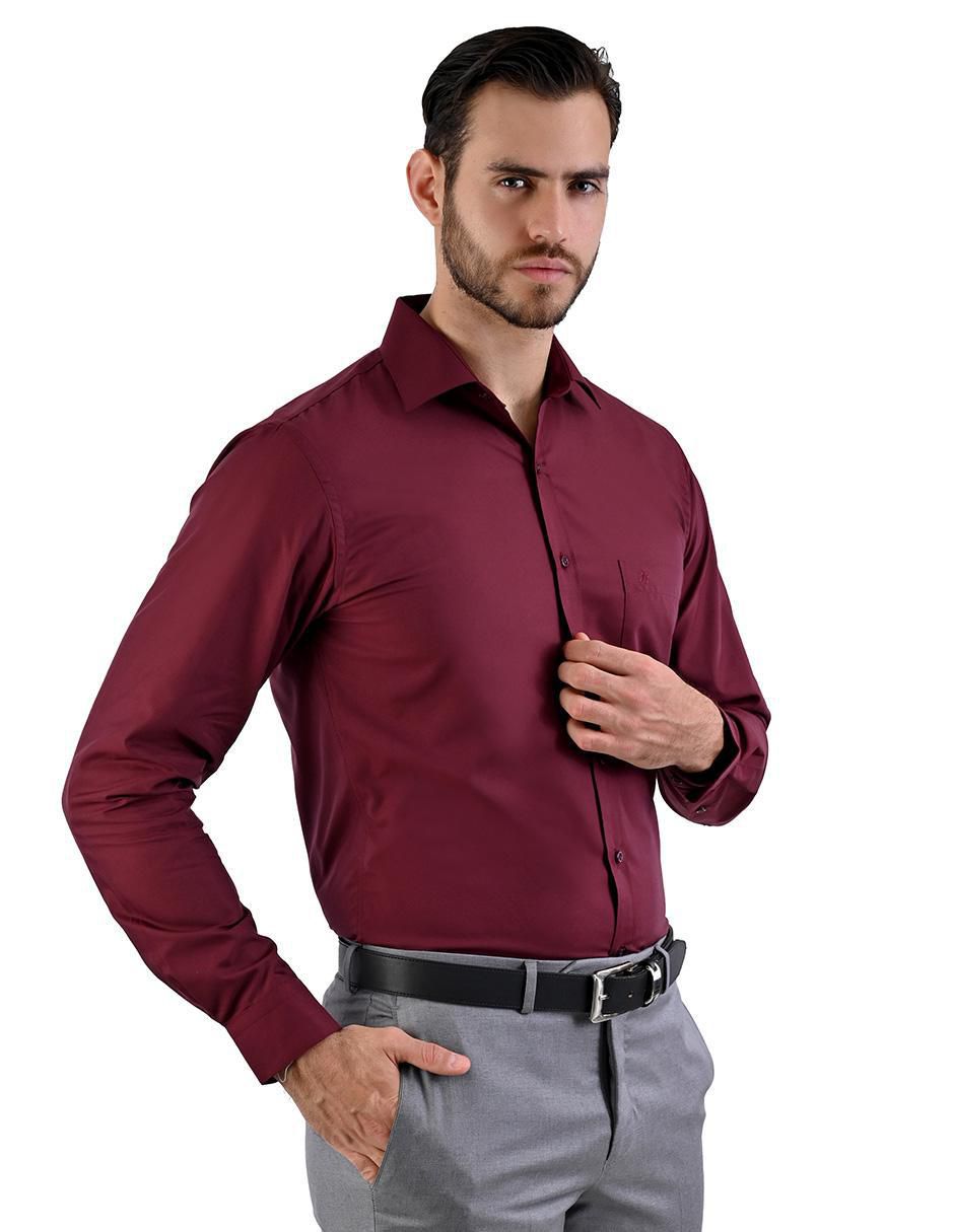 Camisa de vestir manga larga para hombre 3