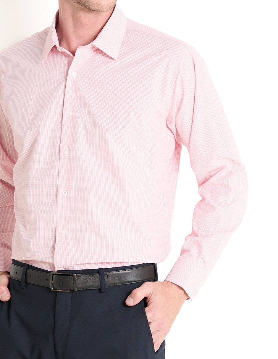 Camisa de vestir manga larga para hombre 4