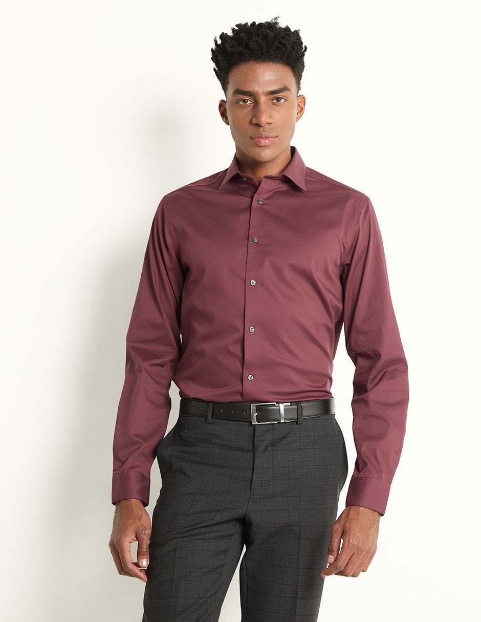 Pantalon Beige Pantalon De Vestir Guinda Pantalon De Vestir Guinda