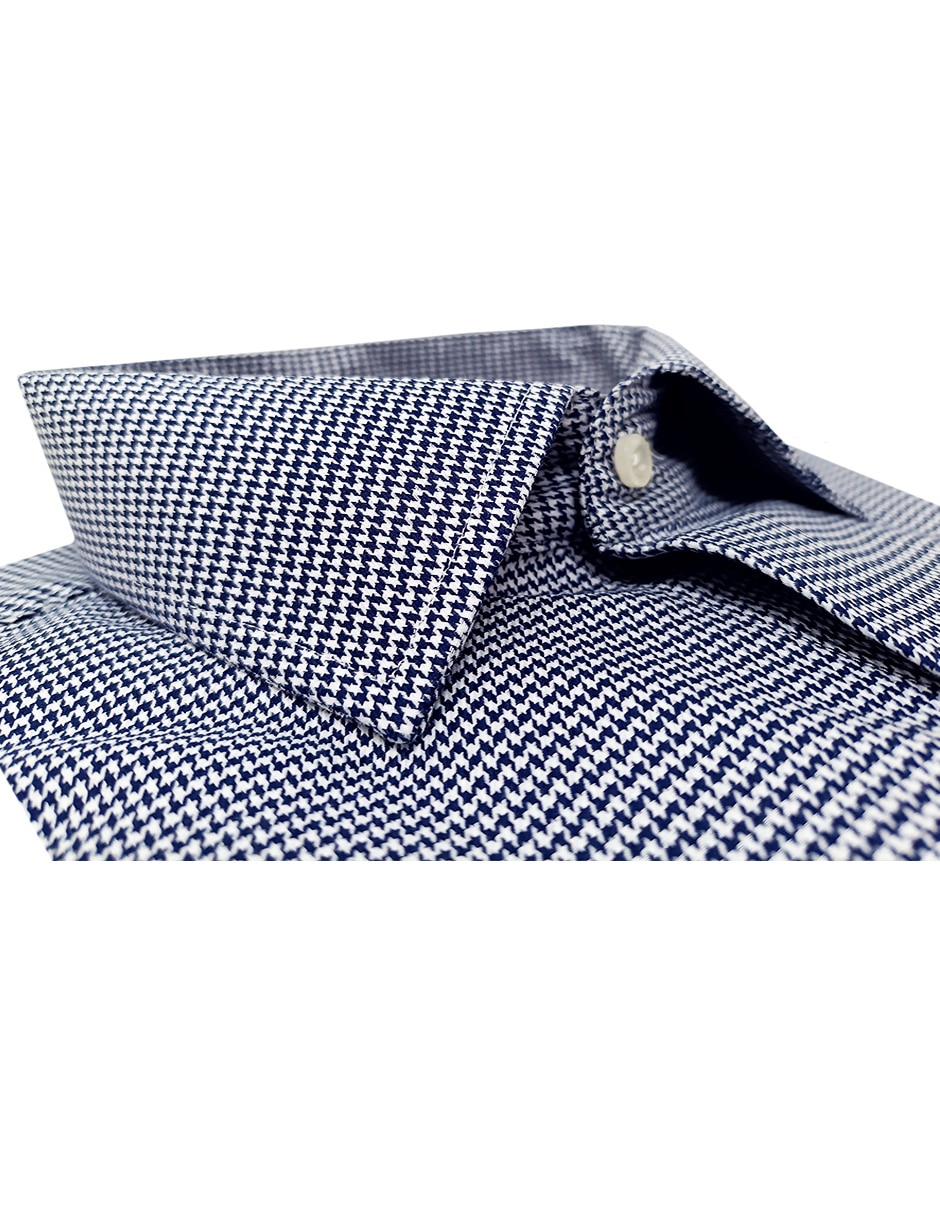 Camisa formal de algodón manga larga para hombre 2