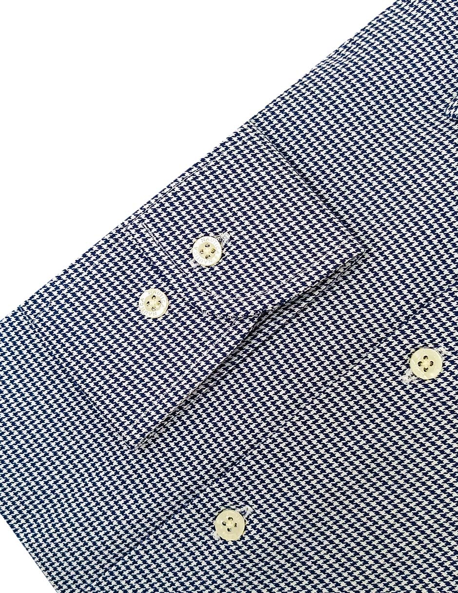 Camisa formal de algodón manga larga para hombre 4