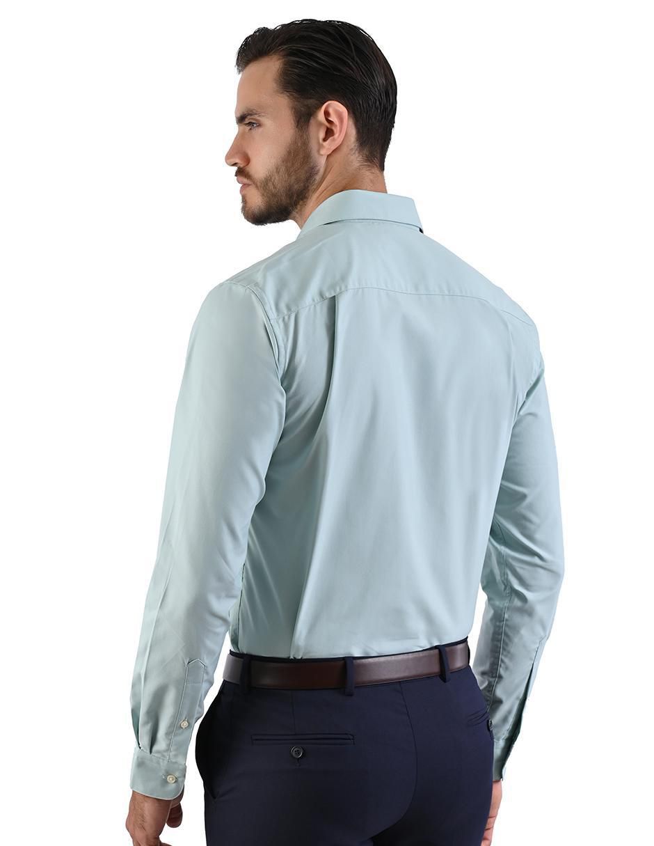 Camisa de vestir manga larga para hombre 5