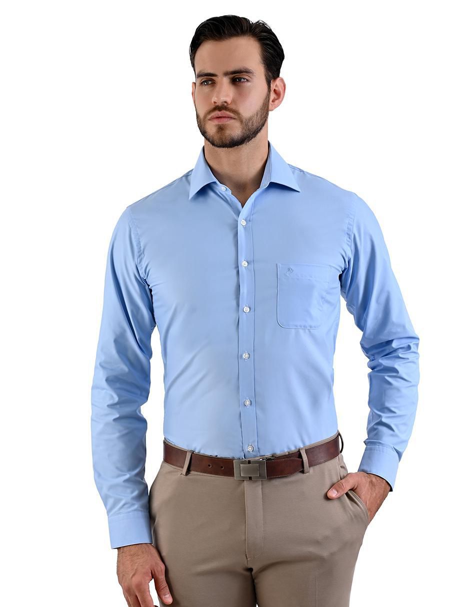 Camisa de vestir manga larga para hombre 2