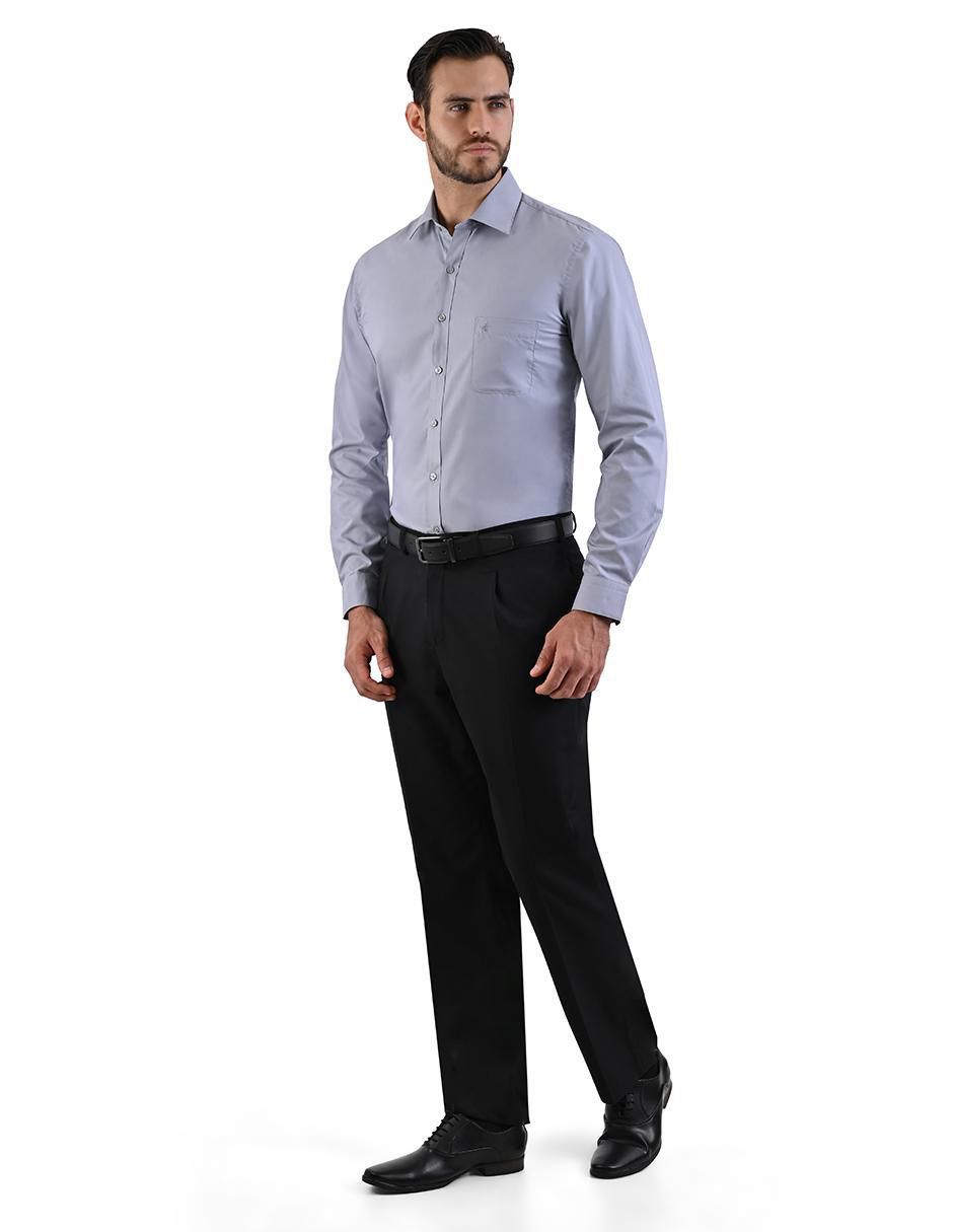 Camisa de vestir manga larga para hombre 2