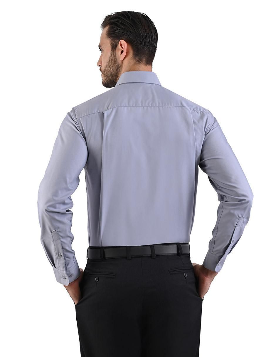 Camisa de vestir manga larga para hombre 5