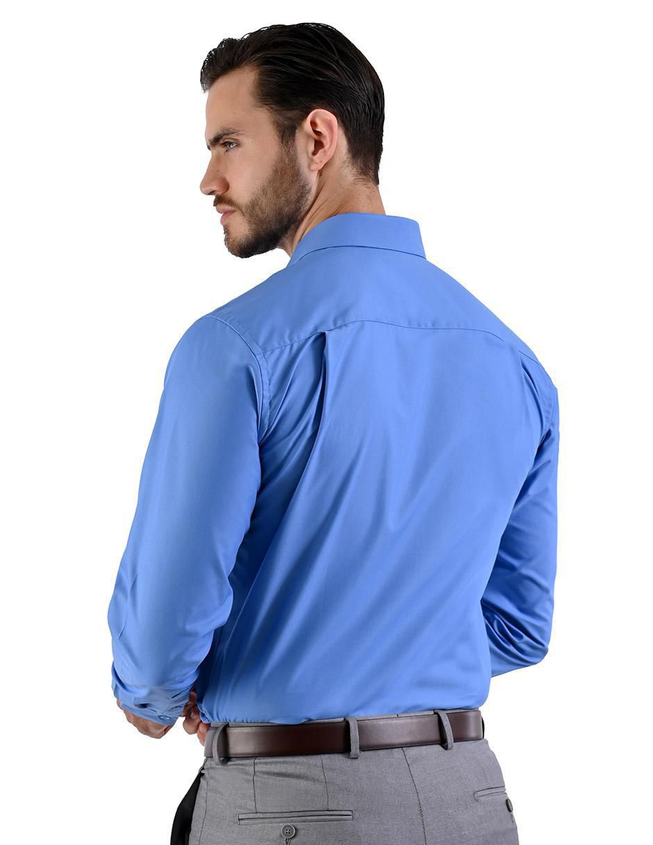 Camisa de vestir manga larga para hombre 5