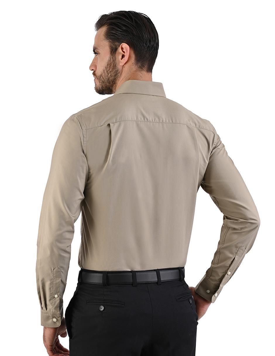 Camisa de vestir manga larga para hombre 5